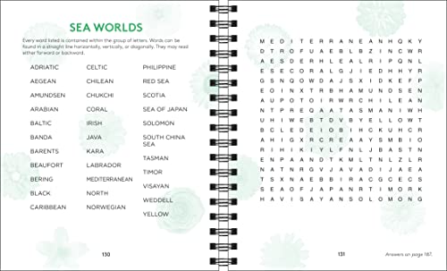 Brain Games  Everyday Mindfulness Word Search (White),New