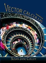 Vector Calculus (3Rd Edition),New