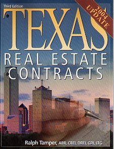 Texas Real Estate Contracts,Used