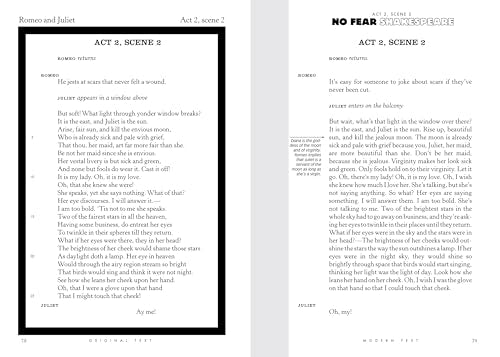 Romeo and Juliet: No Fear Shakespeare SideBySide Plain English,New