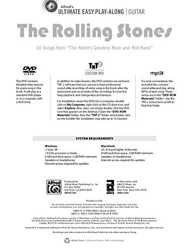 Ultimate Easy Guitar PlayAlong  The Rolling Stones: 10 Songs from