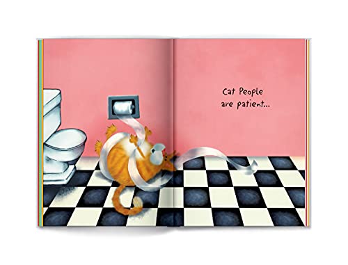 The Truth About Cat People by Jo Renfro, A Cute and Funny Gift Book for Someone Who Really Loves Cats from Blue Mountain Arts,Used