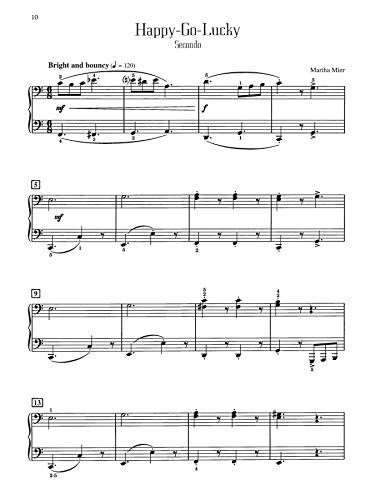 Treasures for Two, Bk 2: 6 Captivating Duets for Intermediate to Late Intermediate Pianists,Used