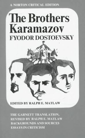 The Brothers Karamazov: The Garnett Translation (Norton Critical Editions),New