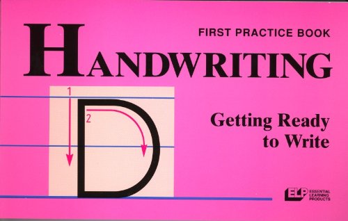 Getting Ready To Write (Handwriting Guided Practice Workbook Series, Book 1, Preschool),Used