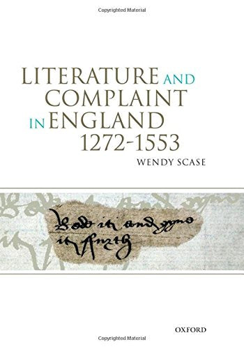 Literature and Complaint in England 12721553,Used