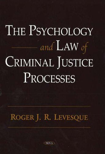 The Psychology And Law Of Criminal Justice Processes: Cases And Materials,Used