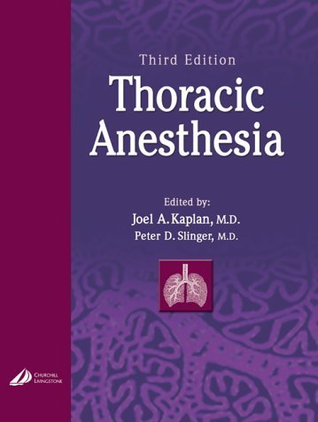 Thoracic Anesthesia,Used