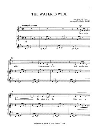 Folk Songs for Solo Singers, Vol 2: 14 Folk Songs Arranged for Solo Voice and Piano for Recitals, Concerts, and Contests (Medium,Used
