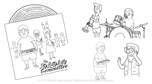The Official Bob'S Burgers Coloring Book,Used