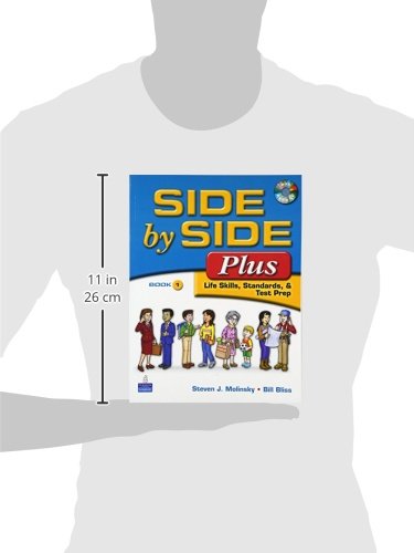 Side By Side Plus 1: Life Skills, Standards, & Test Prep (3Rd Edition),Used