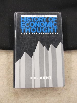 History Of Economic Thought: A Critical Perspective-used