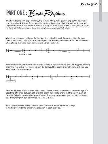 The Rhythm Bible: Book & Online Audio,Used