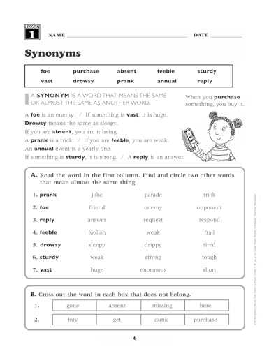 240 Vocabulary Words Kids Need To Know: Grade 3: 24 Readytoreproduce Packets That Make Vocabulary Building Fun & Effective (Te,Used
