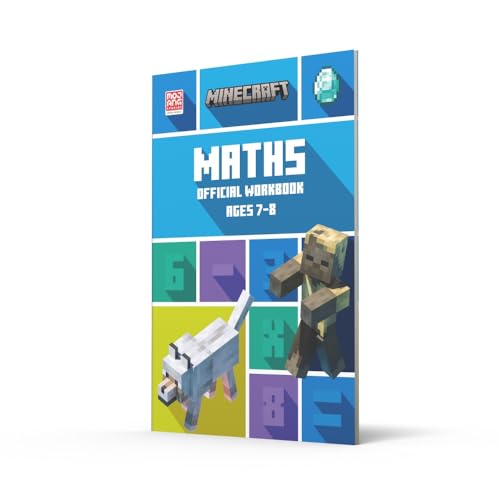 Minecraft Maths Ages 78: Official Workbook (Minecraft Education),Used