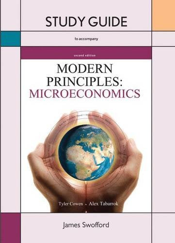 Tp for Modern Principles of Microeconomics,Used