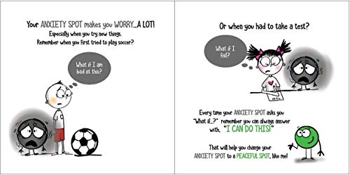 A Little Spot of Anxiety: A Story About Calming Your Worries ((Inspire to Create A Better You!)),Used