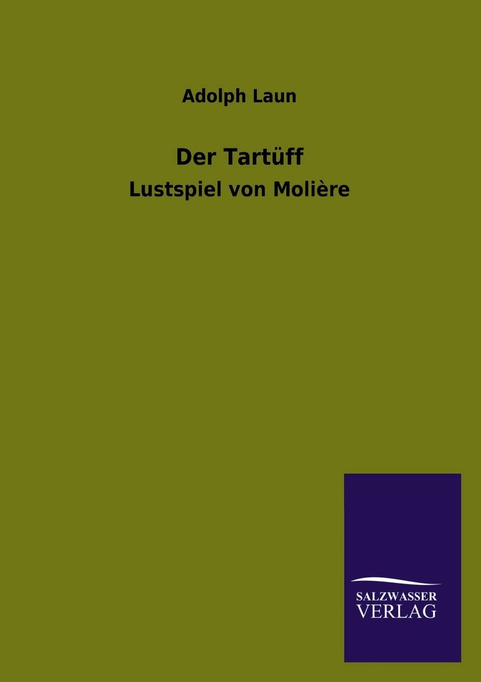 Der Tartff (German Edition),Used