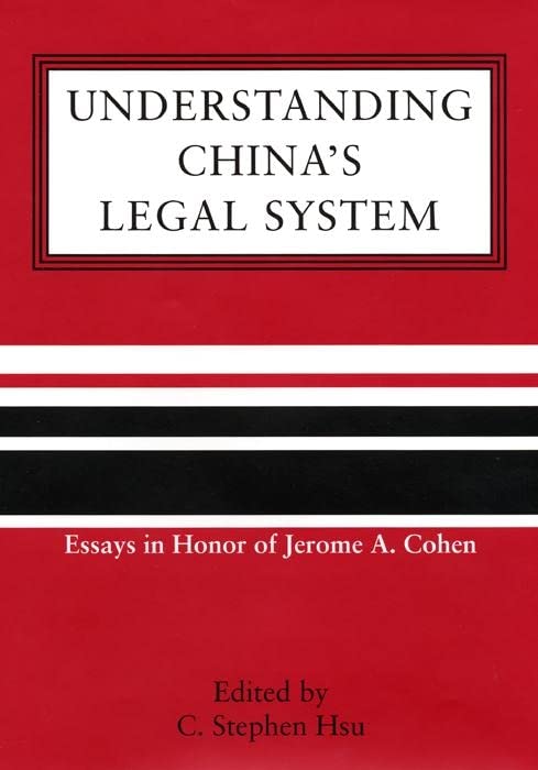 Understanding China'S Legal System,Used