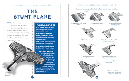 The World Record Paper Airplane Book (Paper Airplanes),New