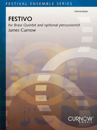 Festivo: For Brass Quintet and Optional Percussionist,Used