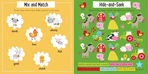 Super Sticker Activity: Farm,Used