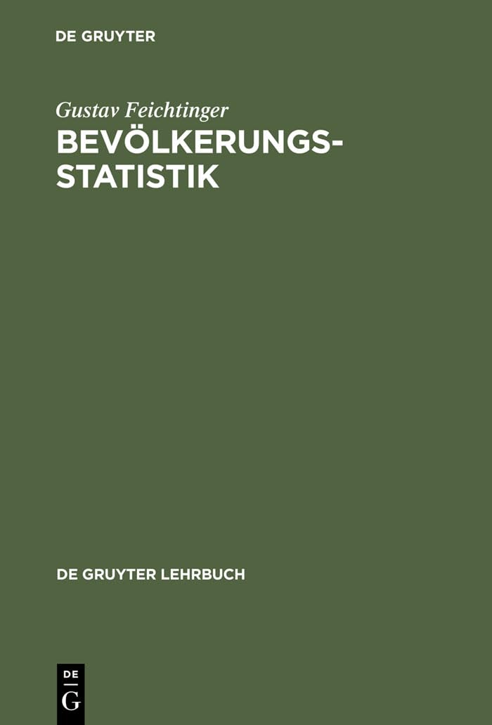 Bevlkerungsstatistik (de Gruyter Lehrbuch) (German Edition),Used