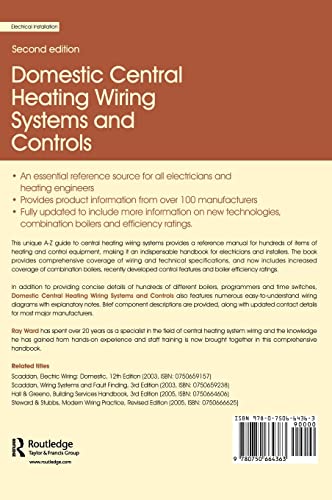 Domestic Central Heating Wiring Systems and Controls,Used