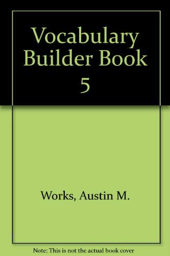 Vocabulary Builder Book 5,Used