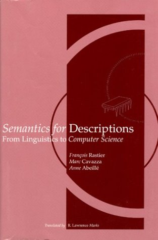 Semantics For Descriptions (Volume 138) (Lecture Notes)