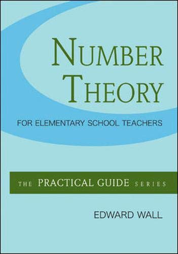 Number Theory For Elementary School Teachers,Used