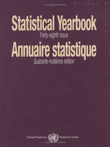 Statistical Yearbook 2001 (Multilingual Edition),Used