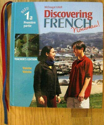 Discovering French Nouveau: Teacher Edition Level 1A 2004,Used