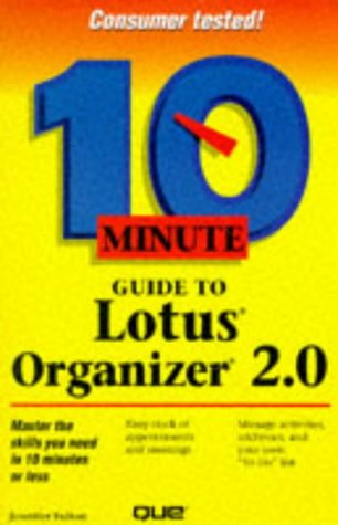 10 Minute Guide to Lotus Organizer 2.0,Used