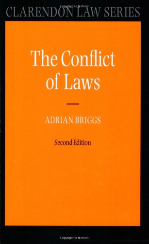 The Conflict of Laws (Clarendon Law Series),Used