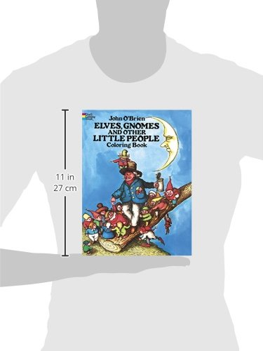 Elves, Gnomes, and Other Little People Coloring Book (Dover Fantasy Coloring Books),Used