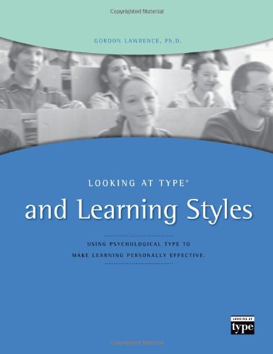 Looking At Type And Learning Styles,Used