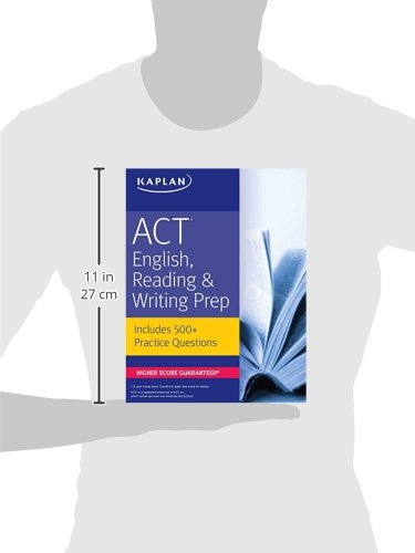 ACT English, Reading, & Writing Prep: Includes 500+ Practice Questions (Kaplan Test Prep),Used
