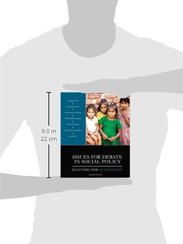 Issues for Debate in Social Policy: Selections From CQ Researcher,Used
