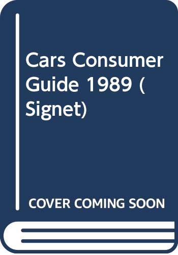 Cars Consumer Guide 1989,Used