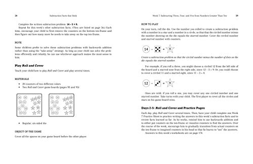 Subtraction Facts that Stick: Help Your Child Master the Subtraction Facts for Good in Just Eight Weeks,Used