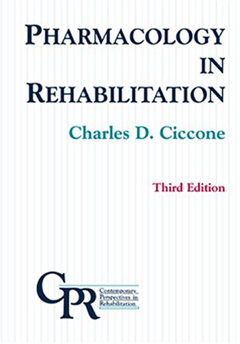 Pharmacology in Rehabilitation,Used