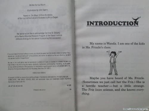 The Wild Whale Watch (The Magic School Bus Chapter Book, No. 3),New