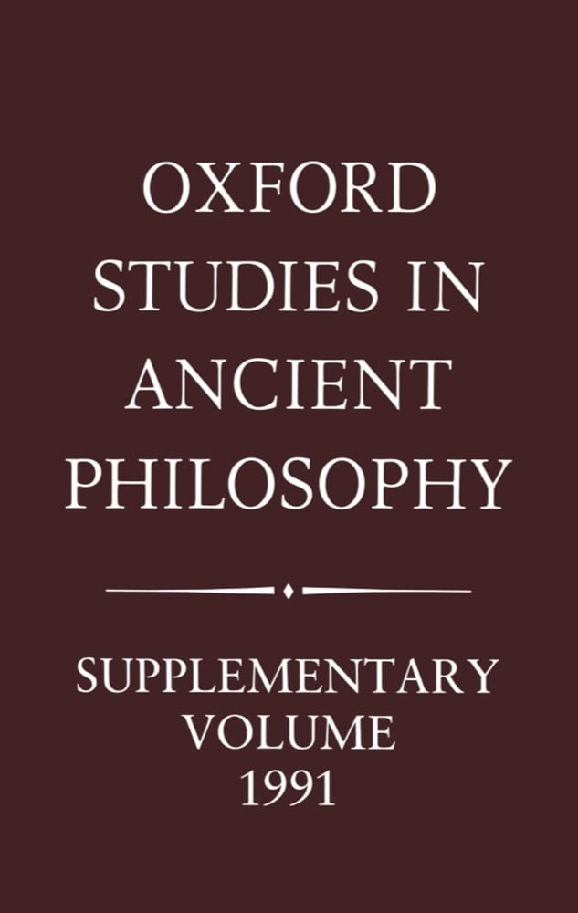 Oxford Studies In Ancient Philosophy,Used