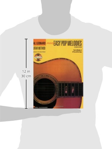 More Easy Pop Melodies Bk/CD Supplement To Any Guitar 2Nd Edition (Hal Leonard Guitar Method (Songbooks)),Used