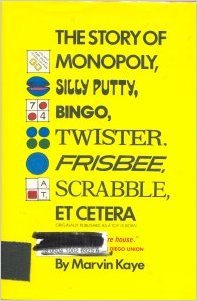 Story of Monopoly, Silly Putty, Bingo Twister, Frisbee, Scrabble, Etcetera,Used