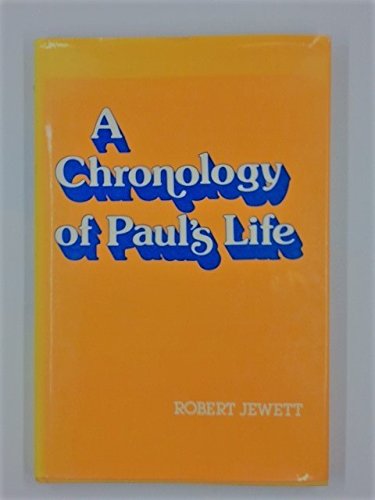 A Chronology Of Pauls Life,New
