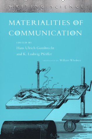 Materialities of Communication (Writing Science),Used