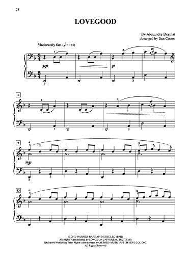 Harry Potter and the Deathly Hallows, Part 1: Easy Piano,Used
