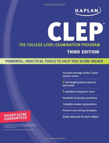 Kaplan CLEP: The CollegeLevel Examination Program,New